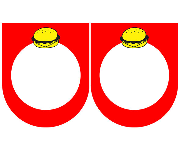 [개별도안] 어린이 햄버거 가랜드