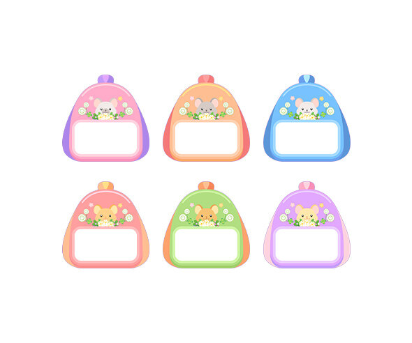 가방 이름표 (새앙토끼)