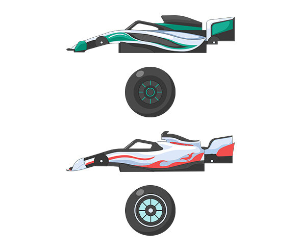 레이싱 카(바퀴따로)2