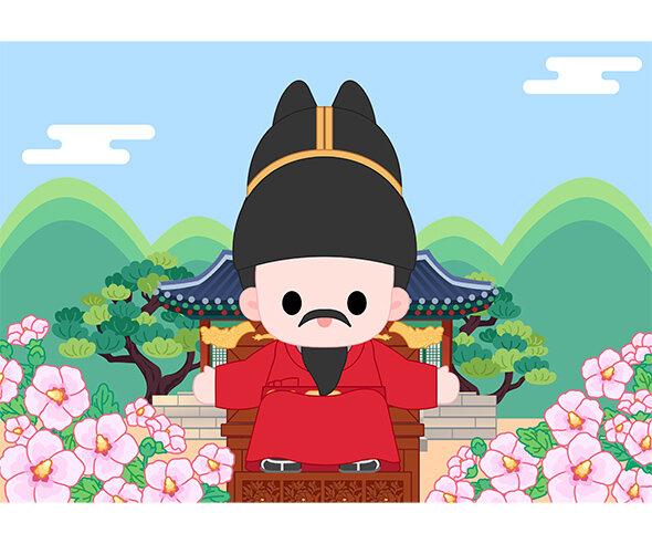 세종대왕 배경(한글날)