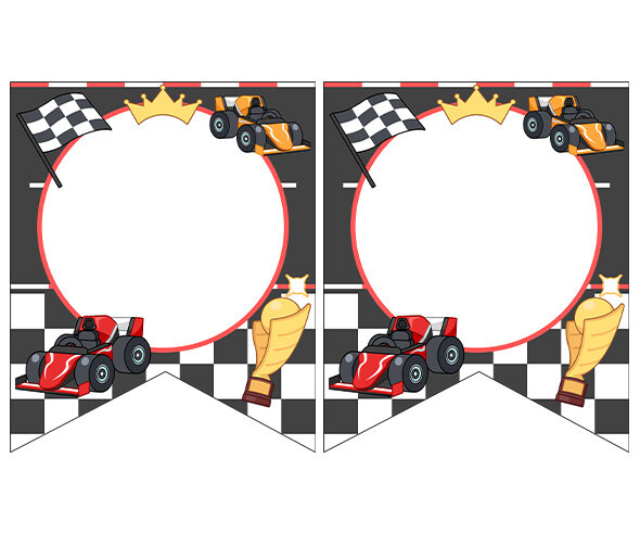 [개별도안] 자동차 경주 대회 가랜드