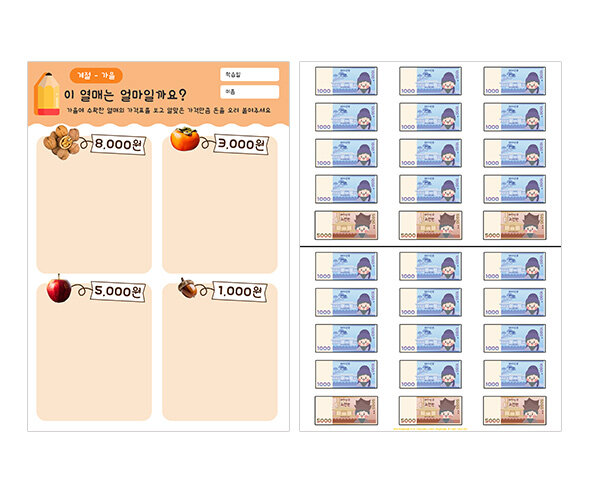 이 열매는 얼마일까요