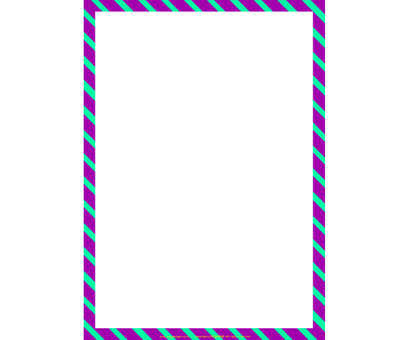 보라 민트 사선 테두리