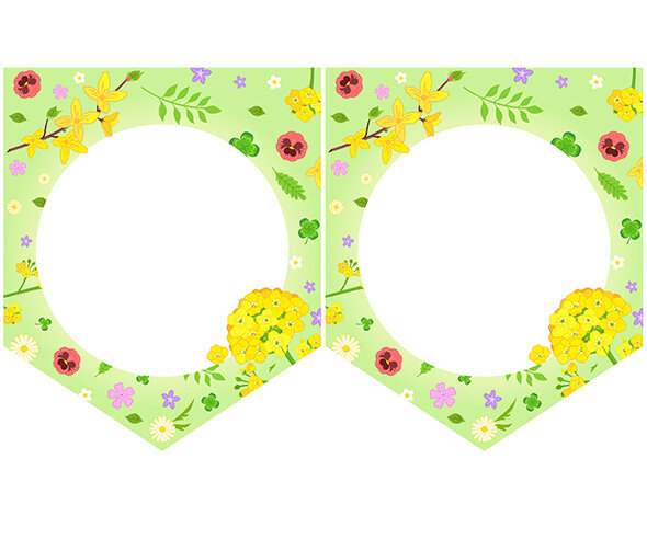 [개별도안] 봄이 왔나봄 가랜드