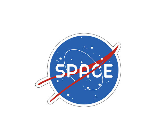 우주 SPACE 마크