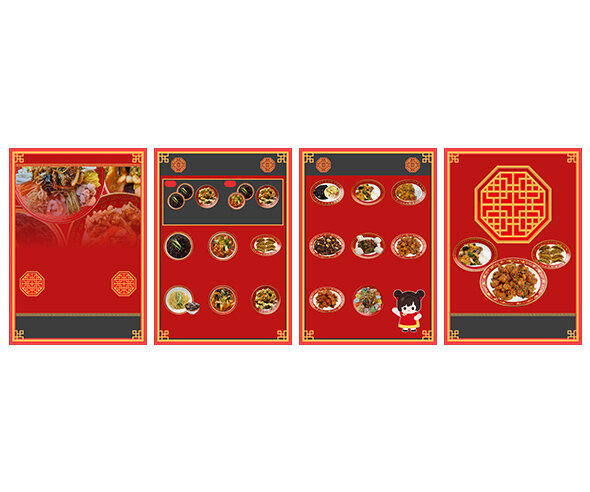 중국집 메뉴판(문구없음)