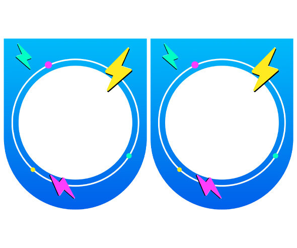 [개별도안] 전자제품 가게놀이 가랜드