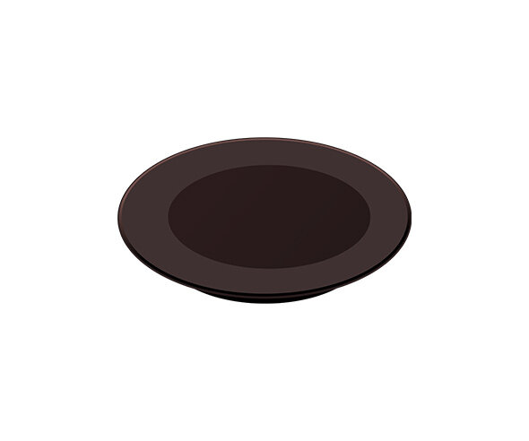 원형 그릇(검정)