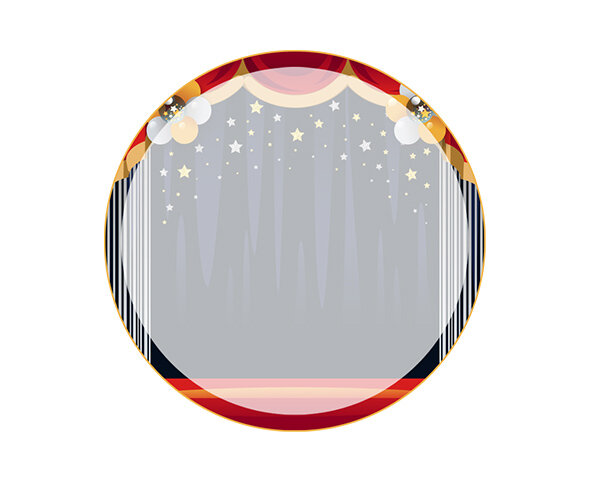 졸업 라벨(졸업무대)