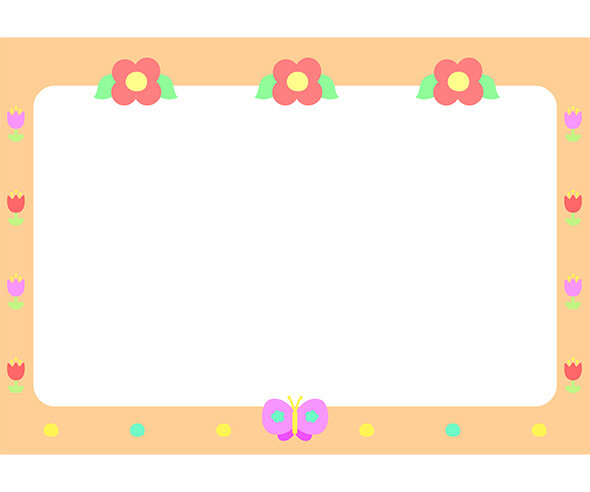 봄옷 가게 이름표