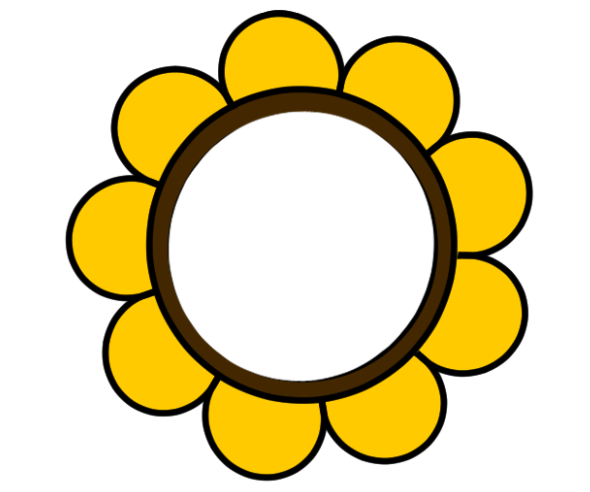 해바라기 가랜드 개별도안