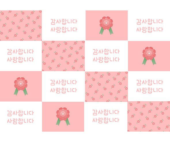 어버이날 카네이션 포토월