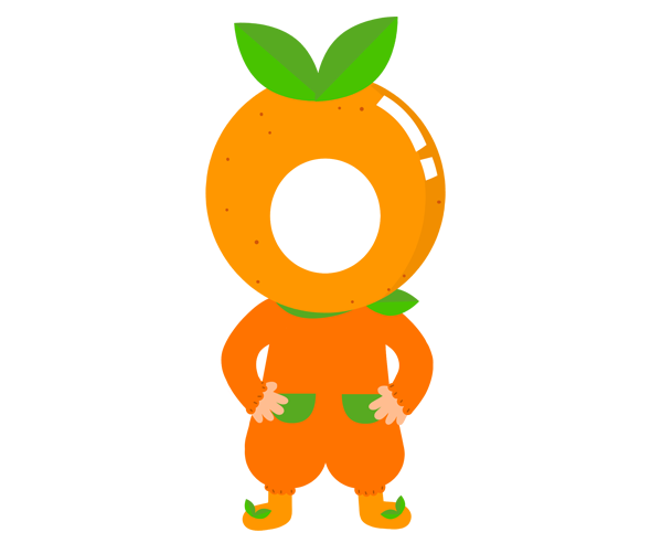 오렌지 합성 이미지