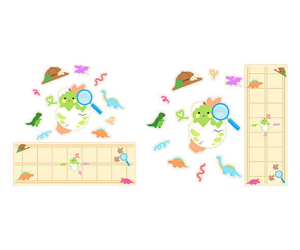 나는야 꼬마 공룡 박사 원고지 레터링(문구없음)