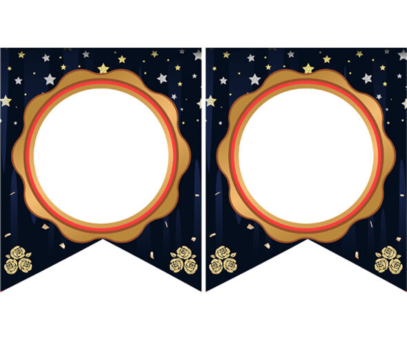 [개별도안] 수료를 축하합니다 장미꽃 가랜드