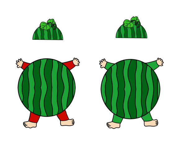 수박 합성이미지