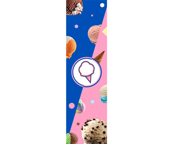 ice cream 세로 배너(문구없음)