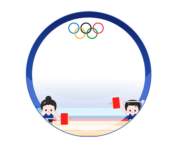 올림픽 역도 라벨