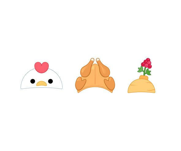 닭 모자, 인삼 모자