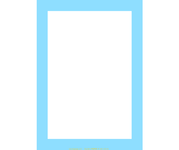 배경없는 하늘색테두리