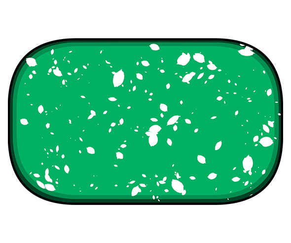 레트로 사각 접시