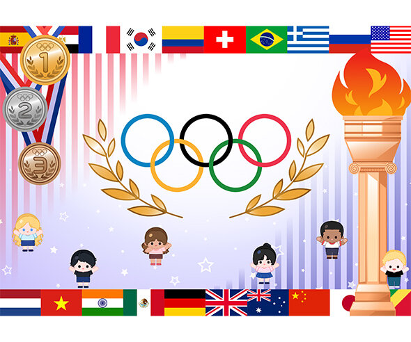 올림픽 배경