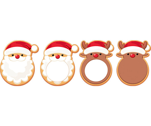 [개별도안] 메리 크리스마스 쿠키 가랜드