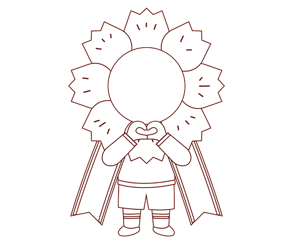 [색칠용] 어린이 카네이션 합성이미지