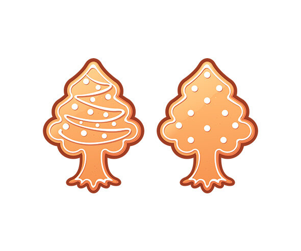 트리모양 쿠키