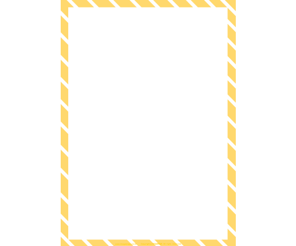 노랑 사선 테두리