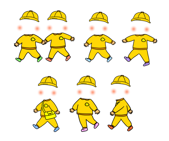 노란색체육복 합성이미지 모음