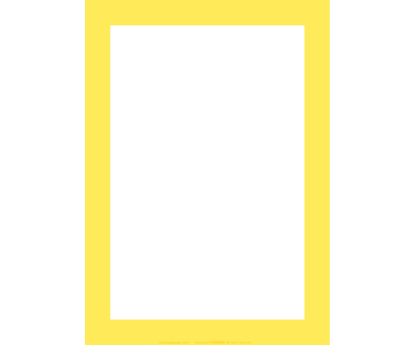 배경없는 노랑테두리