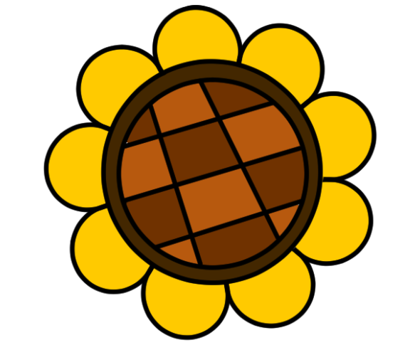 해바라기 가랜드 개별도안