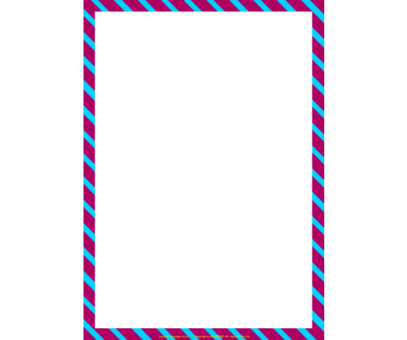 자주 하늘 사선 테두리