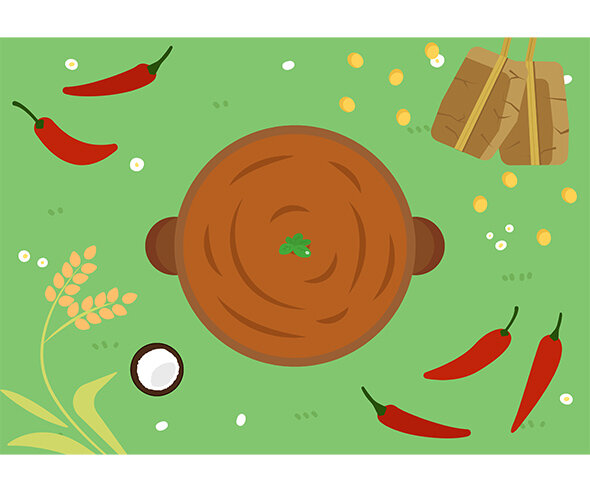 장 담그기 배경