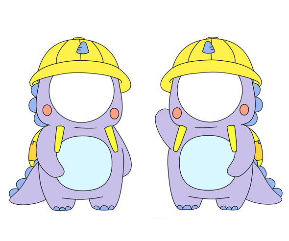 공룡 합성이미지 (2인용)