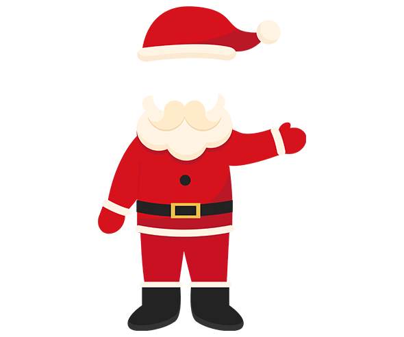 산타 할아버지 합성이미지