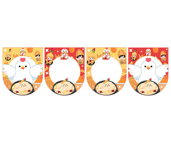 [개별도안] 복날이닭 가랜드