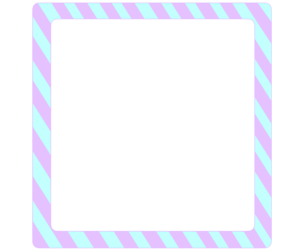 보라 하늘 정사각 테두리