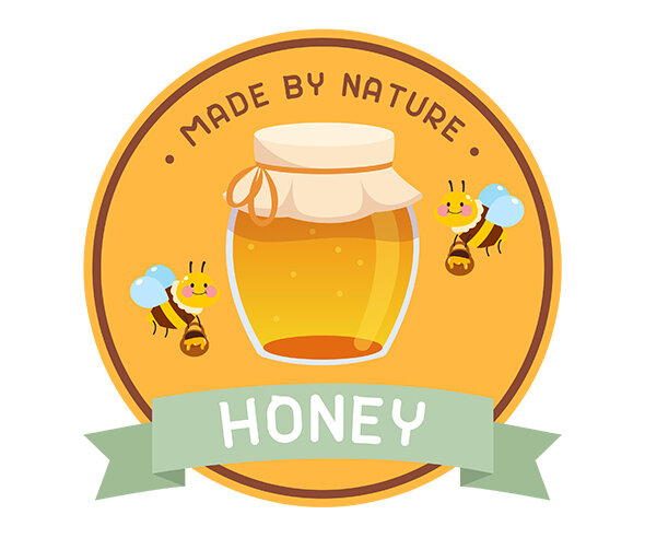 벌꿀 로고