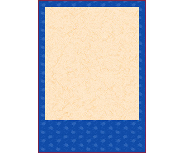 전통문양 테두리(파랑)