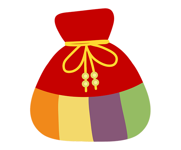 빨간색 복주머니