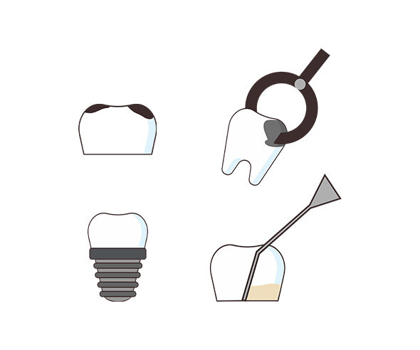 치과 치료 아이콘