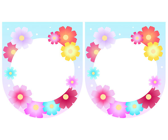 [개별도안] 코스모스 축제 가랜드