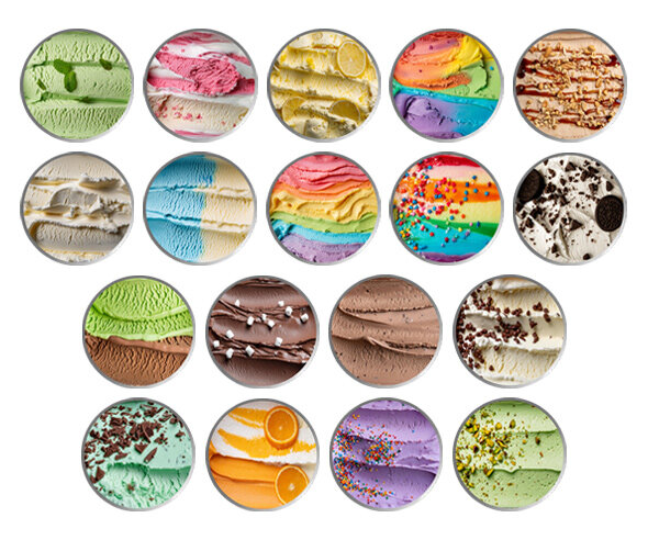 아이스크림(윗면)