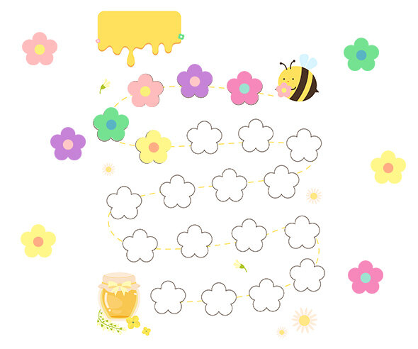 칭찬판(꿀벌)(문구없음)