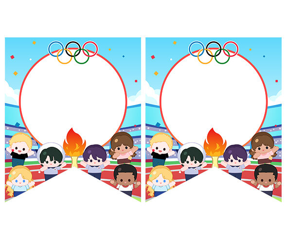 [개별도안] 세계의 축제 올림픽 가랜드