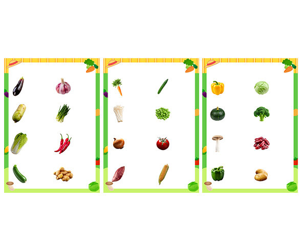 채소가게 메뉴판(문구없음)