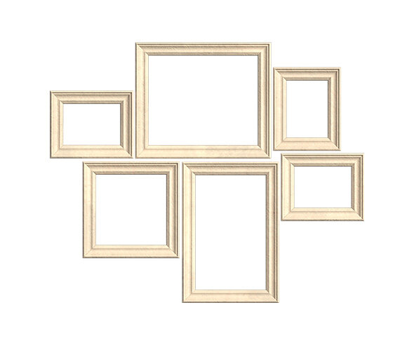 액자(흰색)세트