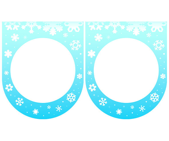 [개별도안] 겨울 패션쇼 가랜드